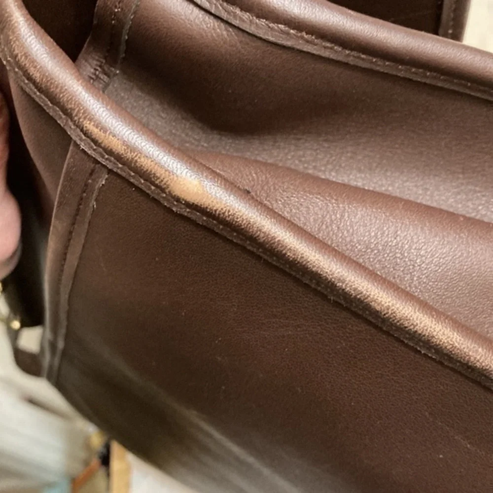 Coach vintage brown briefcase bag 5266